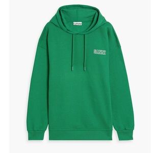 Ganni Fleeced Hoodie